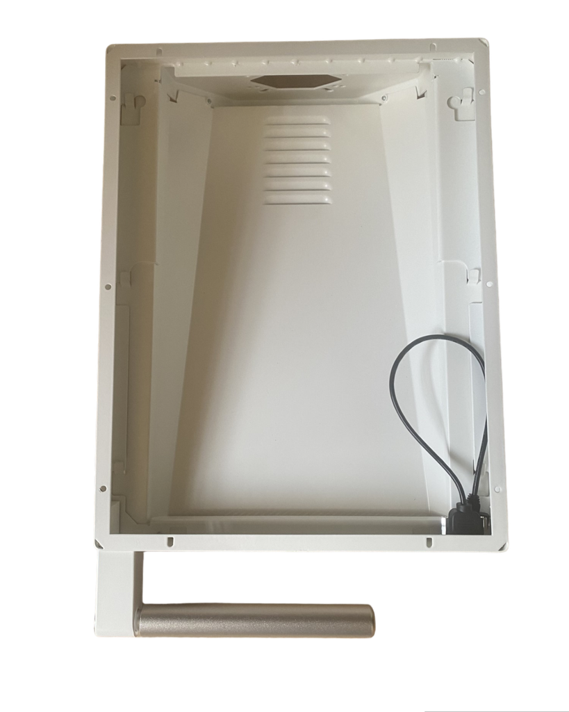 Housing for CybTouch 12, white with handle