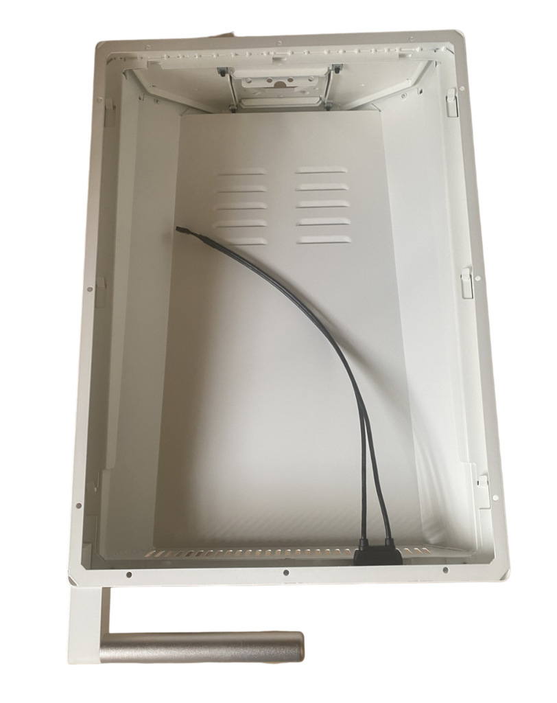 White housing for ModEva Pac with handle