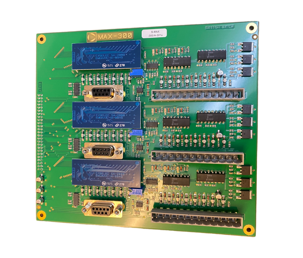 MAX-board with 3 axes and connector set